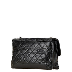 シャネル ココマーク マトラッセ 斜め掛け チェーン ショルダーバッグ ブラック レザー レディース CHANEL 【中古】