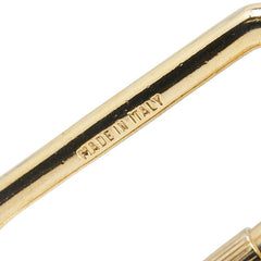 セリーヌ マカダム トリオンフ チャーム バッグチャーム キーホルダー ゴールド メッキ レディース CELINE 【中古】