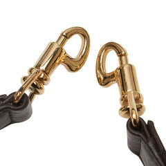 グッチ ショルダーストラップ ブラウン レザー レディース GUCCI 【中古】