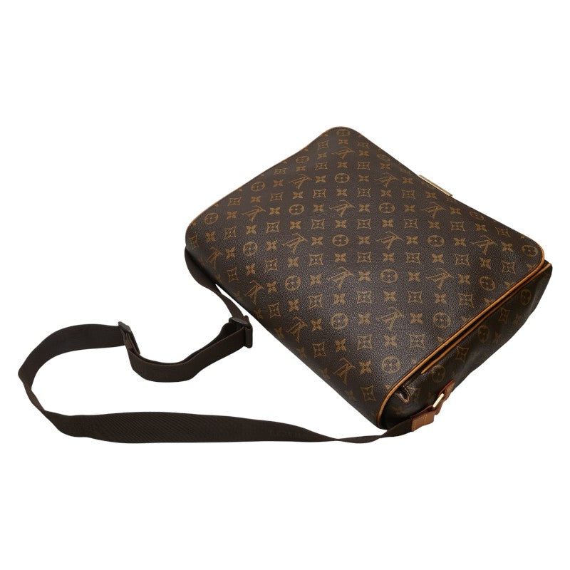 ルイ ヴィトン モノグラム アベス 斜め掛け ショルダーバッグ M45257 ブラウン PVC レザー レディース LOUIS VUITTON 【中古】