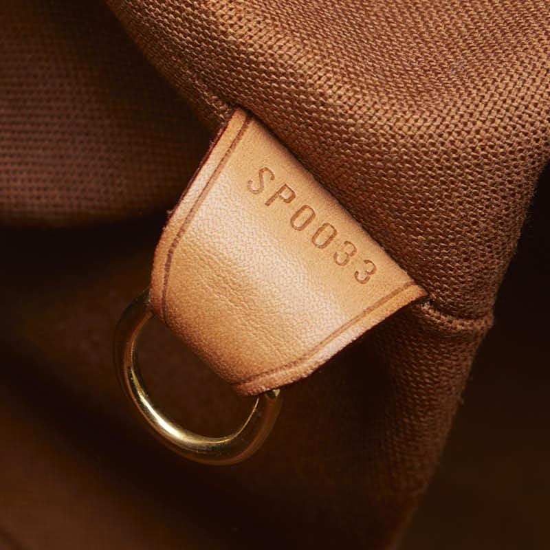 ルイ ヴィトン モノグラム アベス 斜め掛け ショルダーバッグ M45257 ブラウン PVC レザー レディース LOUIS VUITTON 【中古】