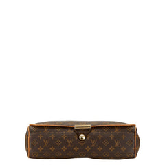ルイ ヴィトン モノグラム アベス 斜め掛け ショルダーバッグ M45257 ブラウン PVC レザー レディース LOUIS VUITTON 【中古】