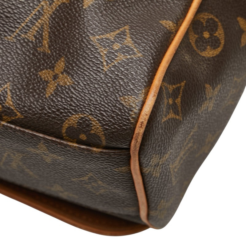 ルイ ヴィトン モノグラム アベス 斜め掛け ショルダーバッグ M45257 ブラウン PVC レザー レディース LOUIS VUITTON 【中古】