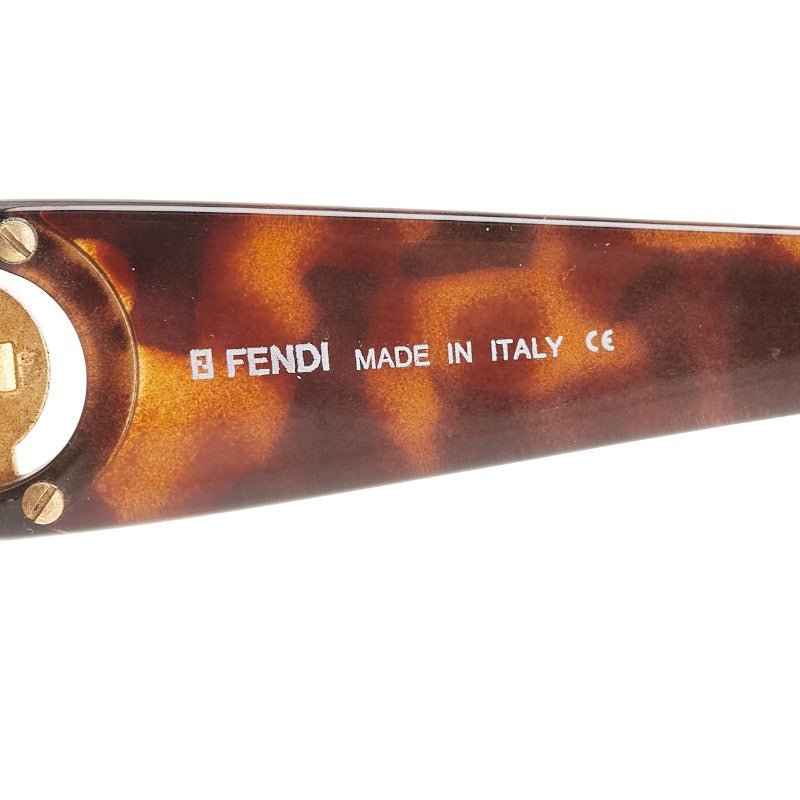 フェンディ サングラス ブラウン プラスチック レディース FENDI 【中古】