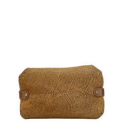 ボルボネーゼ ハンドバッグ 913911 ブラウン スウェード レザー レディース BORBONESE 【中古】