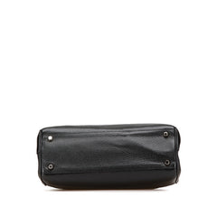 グッチ ズゥミ スモール ハンドバッグ ショルダーバッグ 2WAY 569712 ブラック レザー レディース GUCCI 【中古】