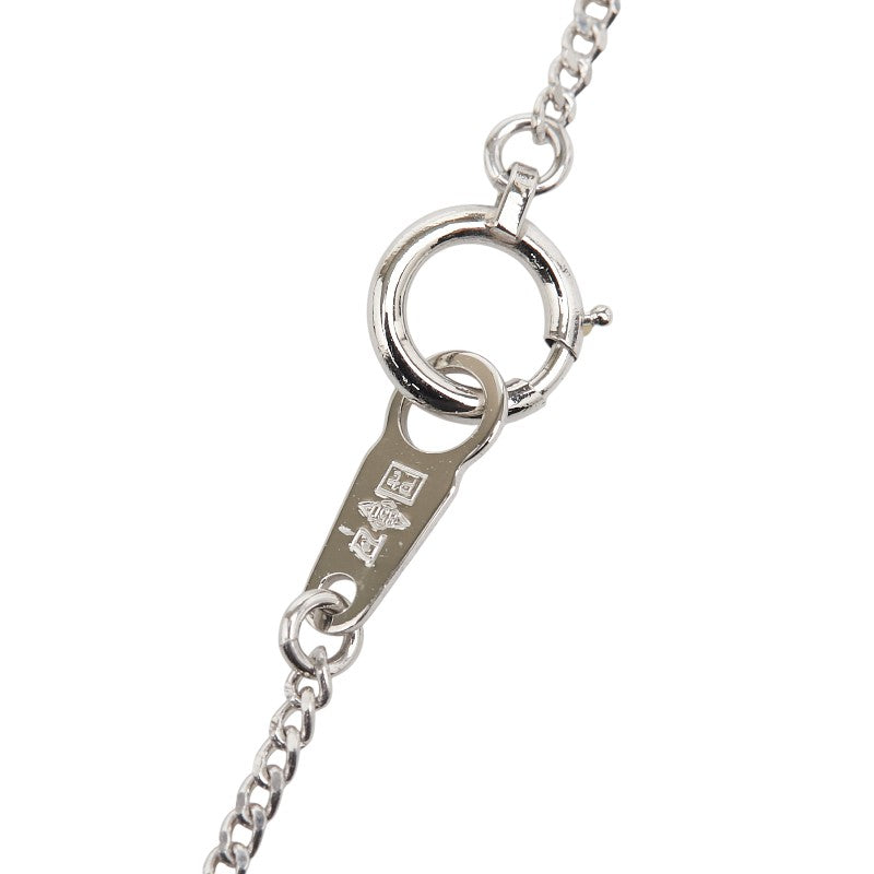 Pt900 プラチナ Pt850 プラチナ ルビー0.21ct ダイヤ0.13ct ペンダントネックレス レディース 【中古】