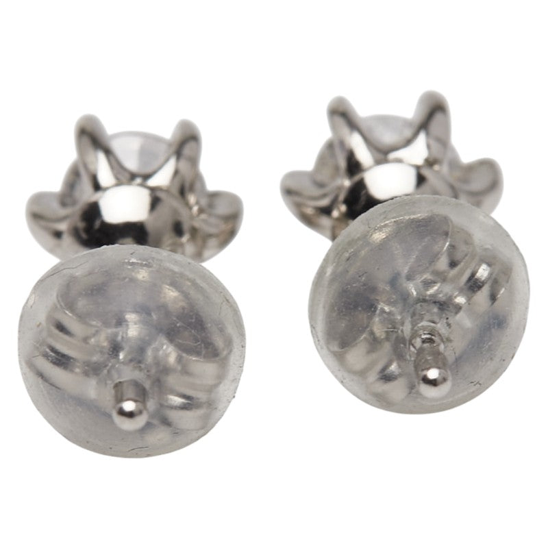 Pt900 プラチナ ダイヤ0.50ct スタッドピアス レディース 【中古】
