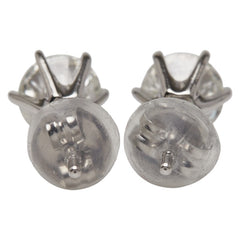 Pt900 プラチナ ダイヤ1.122ct スタッドピアス レディース 【中古】
