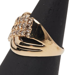 K18YG イエローゴールド ダイヤ1.00ct リング 指輪 レディース 13号 【中古】