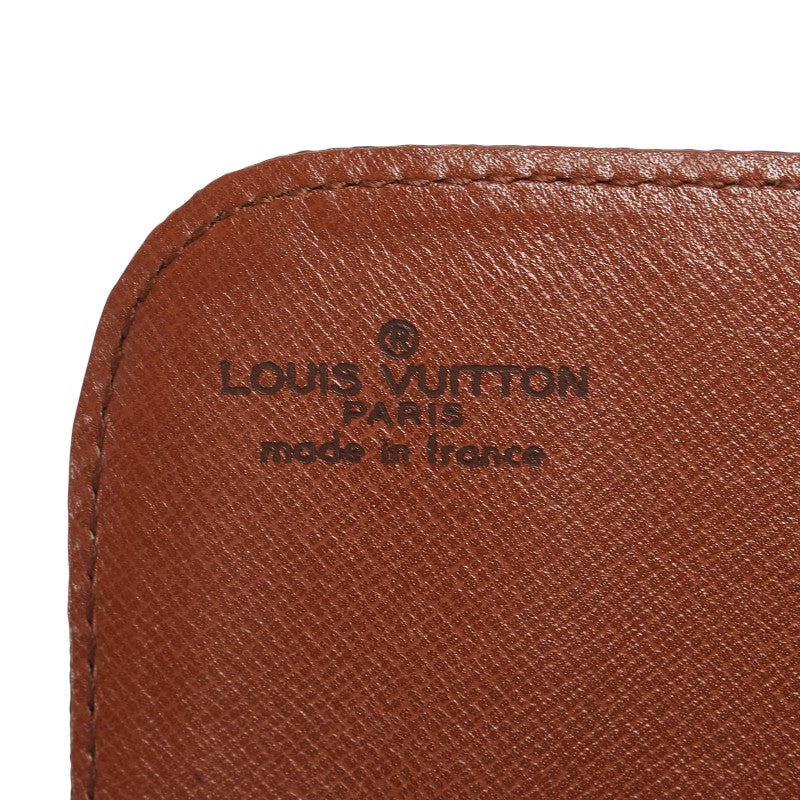 ルイ ヴィトン モノグラム ミニ カルトシエール 斜め掛け ショルダーバッグ M51254 ブラウン PVC レザー レディース LOUIS VUITTON 【中古】