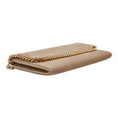 ステラマッカートニー ファラベラ 長財布 ベージュ ポリエステル レディース Stella McCartney 【中古】