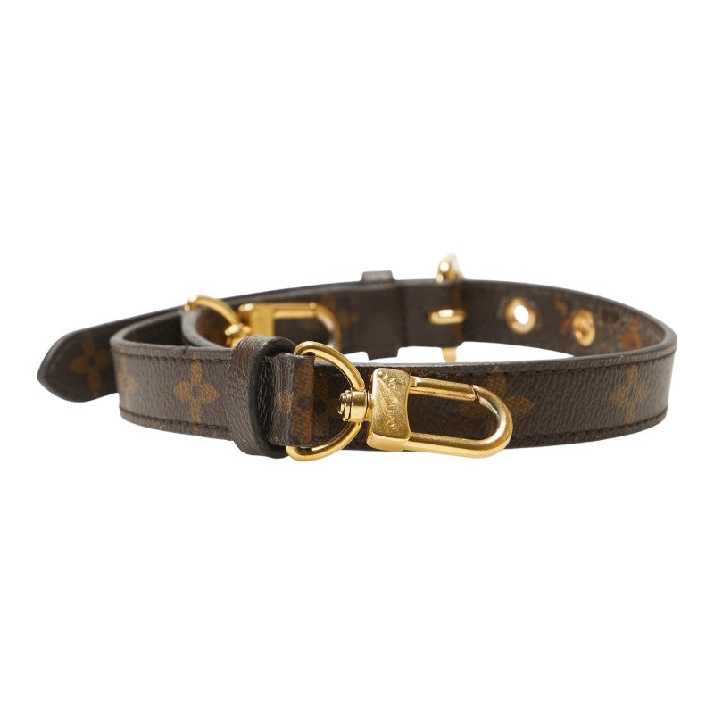 ルイ ヴィトン モノグラム ショルダーストラップ ブラウン PVC レザー レディース LOUIS VUITTON 【中古】