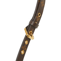 ルイ ヴィトン モノグラム ショルダーストラップ ブラウン PVC レザー レディース LOUIS VUITTON 【中古】