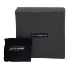ドルチェアンドガッバーナ DG バラ モチーフ ブローチ ゴールド レッド メッキ ラインストーン レディース DOLCE&GABBANA 【中古】