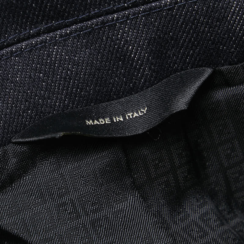 フェンディ チェスターコート サイズ:48 FF0652 インディゴ デニム メンズ FENDI 【中古】