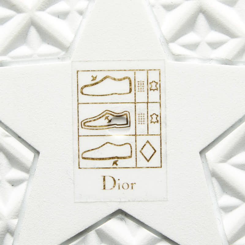 ディオール ブーツ サイズ：38 ブラック レザー ファブリック レディース Dior 【中古】