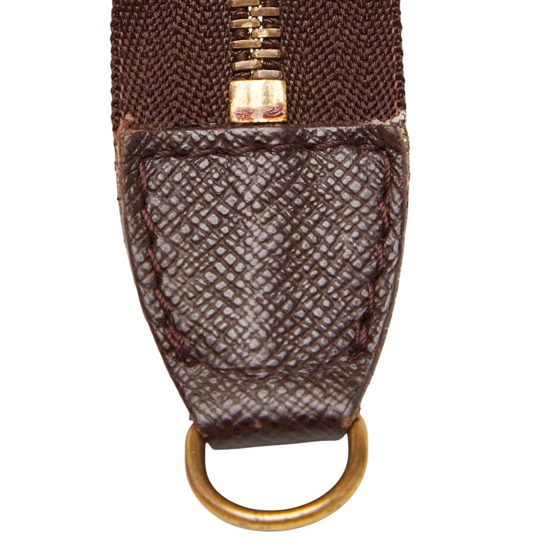 ルイ ヴィトン ダミエ マレ 付属品 ポーチ トートバッグ ショルダーバッグ N42240 ブラウン PVC レザー レディース LOUIS VUITTON 【中古】