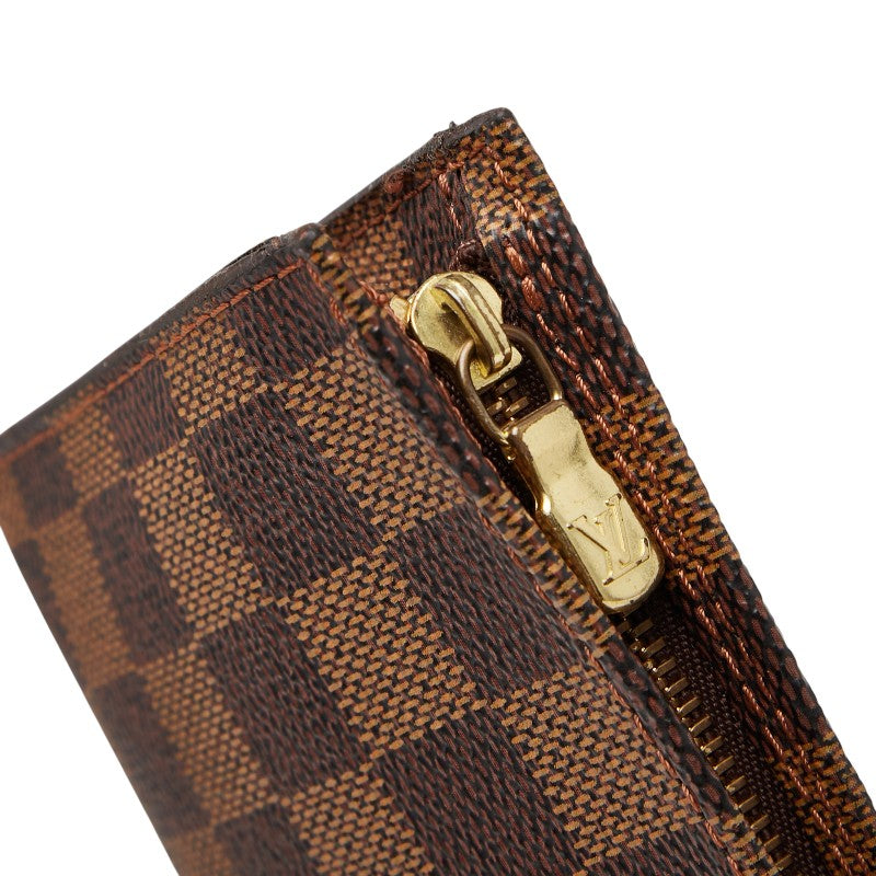 ルイ ヴィトン ダミエ マレ 付属品 ポーチ トートバッグ ショルダーバッグ N42240 ブラウン PVC レザー レディース LOUIS VUITTON 【中古】