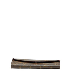 ルイ ヴィトン モノグラム ポルトフォイユ サラ 長財布 M62234 ブラウン フューシャ PVC レザー レディース LOUIS VUITTON 【中古】