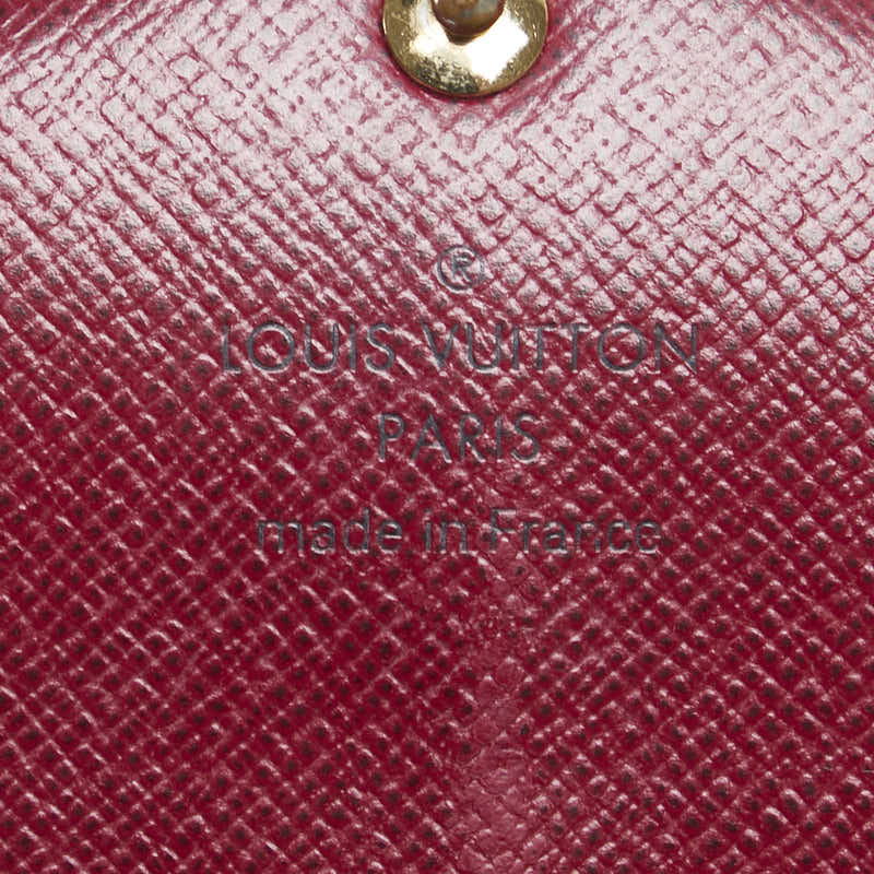 ルイ ヴィトン モノグラム ポルトフォイユ サラ 長財布 M62234 ブラウン フューシャ PVC レザー レディース LOUIS VUITTON 【中古】
