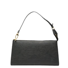 ルイ ヴィトン エピ ポシェット アクセソワール アクセサリーポーチ ハンドバッグ M52942 ノワール ブラック レザー レディース LOUIS VUITTON 【中古】