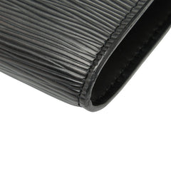 ルイ ヴィトン エピ ポシェット アクセソワール アクセサリーポーチ ハンドバッグ M52942 ノワール ブラック レザー レディース LOUIS VUITTON 【中古】