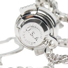 Pt900 プラチナ ダイヤ0.92ct リボン モチーフ タイピン タイタック メンズ 【中古】