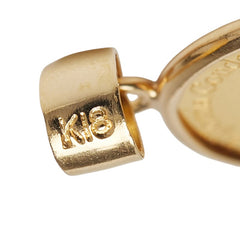 K24 ゴールド K18YG イエローゴールド レッドウルフ カルフォルニアコンドル 金貨 1/25/OZ ペンダントトップ レディース 【中古】