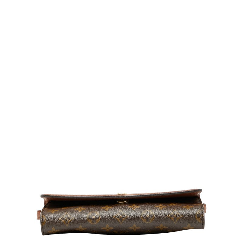 ルイ ヴィトン モノグラム ボルドー24 斜め掛け ショルダーバッグ M51798 ブラウン PVC レザー レディース LOUIS VUITTON 【中古】