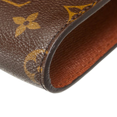 ルイ ヴィトン モノグラム ボルドー24 斜め掛け ショルダーバッグ M51798 ブラウン PVC レザー レディース LOUIS VUITTON 【中古】