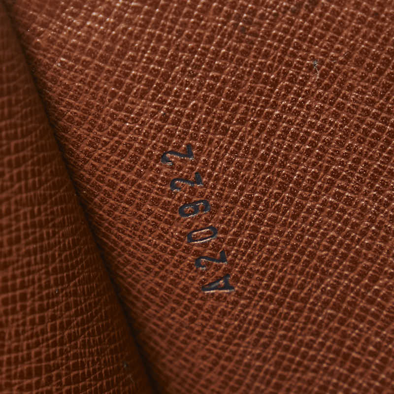 ルイ ヴィトン モノグラム ボルドー24 斜め掛け ショルダーバッグ M51798 ブラウン PVC レザー レディース LOUIS VUITTON 【中古】