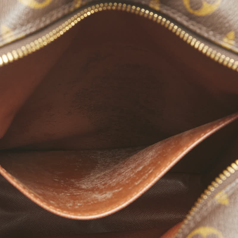 ルイ ヴィトン モノグラム ダヌーブGM 斜め掛け ショルダーバッグ M45262 ブラウン PVC レザー レディース LOUIS VUITTON 【中古】
