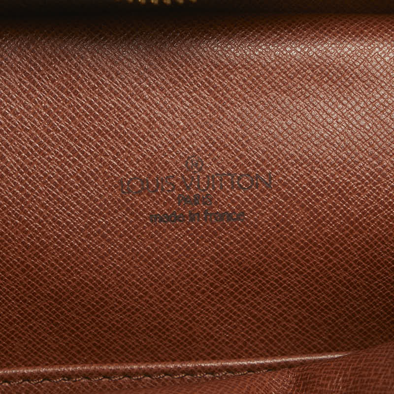 ルイ ヴィトン モノグラム ダヌーブGM 斜め掛け ショルダーバッグ M45262 ブラウン PVC レザー レディース LOUIS VUITTON 【中古】