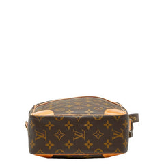 ルイ ヴィトン モノグラム ダヌーブGM 斜め掛け ショルダーバッグ M45262 ブラウン PVC レザー レディース LOUIS VUITTON 【中古】