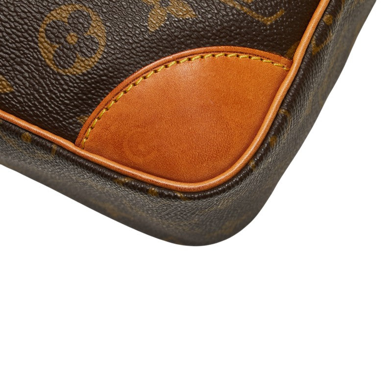 ルイ ヴィトン モノグラム ダヌーブGM 斜め掛け ショルダーバッグ M45262 ブラウン PVC レザー レディース LOUIS VUITTON 【中古】