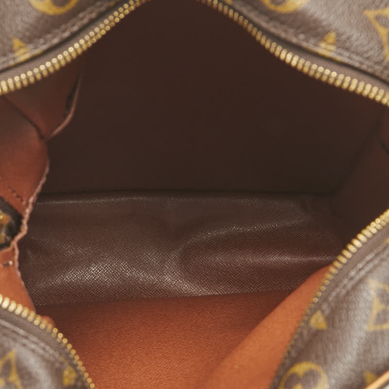 ルイ ヴィトン モノグラム ダヌーブGM 斜め掛け ショルダーバッグ M45262 ブラウン PVC レザー レディース LOUIS VUITTON 【中古】