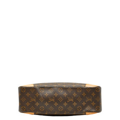 ルイ ヴィトン モノグラム ブローニュ35 ワンショルダーバッグ M51260 ブラウン PVC レザー レディース LOUIS VUITTON 【中古】