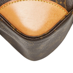 ルイ ヴィトン モノグラム ブローニュ35 ワンショルダーバッグ M51260 ブラウン PVC レザー レディース LOUIS VUITTON 【中古】