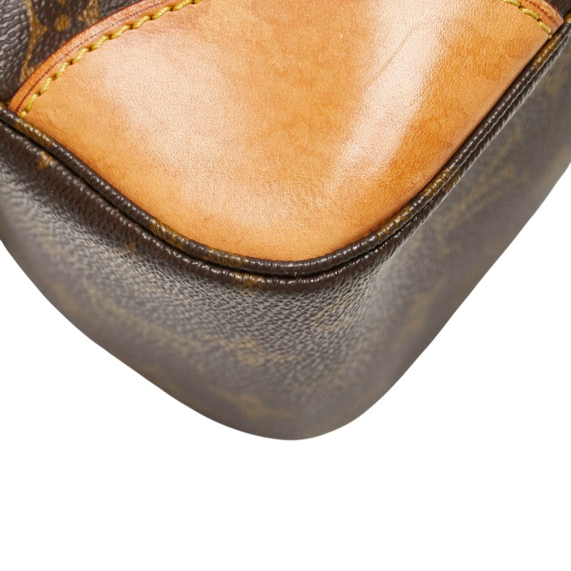 ルイ ヴィトン モノグラム ブローニュ35 ワンショルダーバッグ M51260 ブラウン PVC レザー レディース LOUIS VUITTON 【中古】