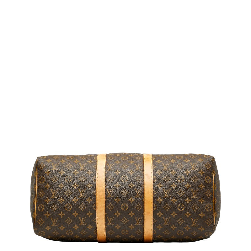 ルイ ヴィトン モノグラム キーポル50 ボストンバッグ M41426 ブラウン PVC レザー レディース LOUIS VUITTON 【中古】