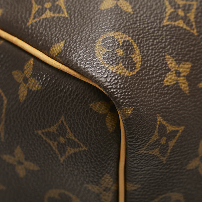 ルイ ヴィトン モノグラム キーポル50 ボストンバッグ M41426 ブラウン PVC レザー レディース LOUIS VUITTON 【中古】