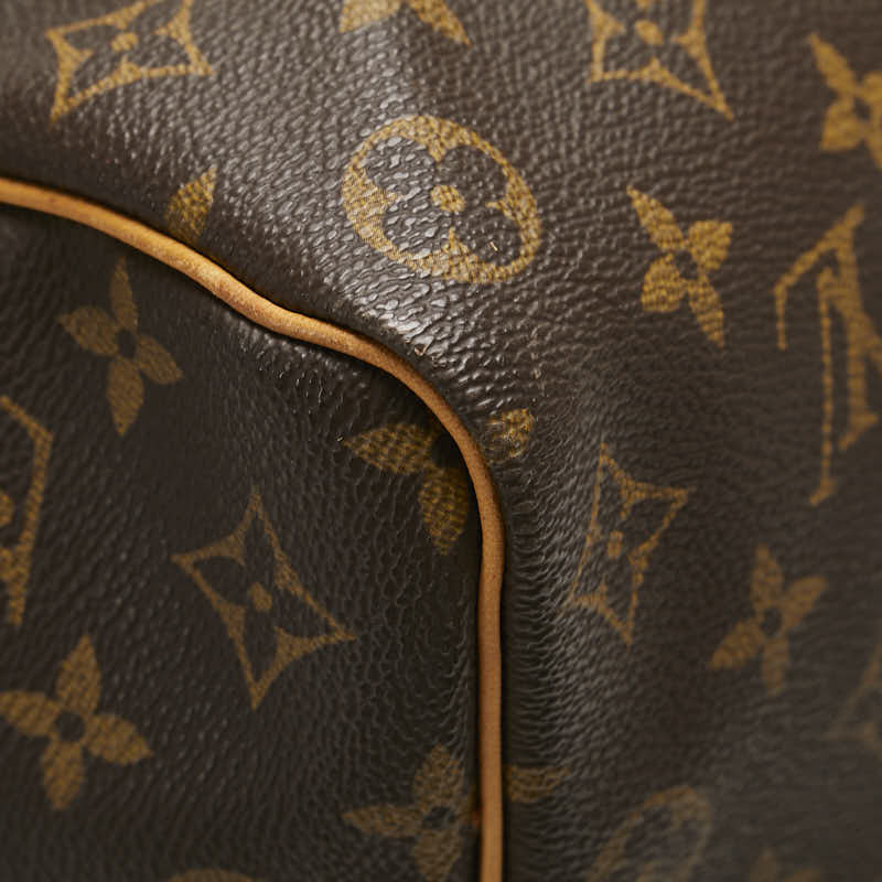 ルイ ヴィトン モノグラム キーポル50 ボストンバッグ M41426 ブラウン PVC レザー レディース LOUIS VUITTON 【中古】