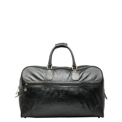 ジバンシー ロゴ ボストンバッグ ブラック レザー レディース Givenchy 【中古】