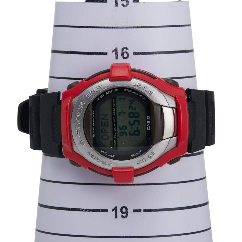 カシオ G-SHOCK G-COOL 腕時計 GT-000 クオーツ ブラック文字盤 ステンレススチール ラバー メンズ CASIO 【中古】