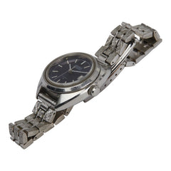 セイコー 腕時計 2205-0420 自動巻き パープル文字盤 ステンレススチール レディース SEIKO 【中古】