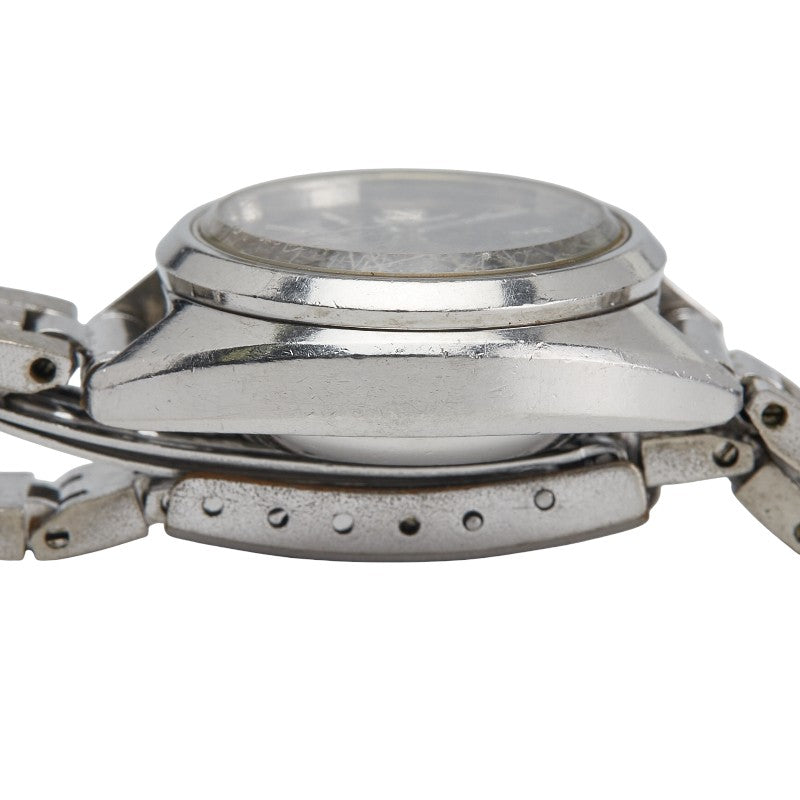 セイコー 腕時計 2205-0420 自動巻き パープル文字盤 ステンレススチール レディース SEIKO 【中古】
