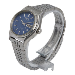 セイコー 腕時計 2406-0060 自動巻き ブルー文字盤 ステンレススチール レディース SEIKO 【中古】