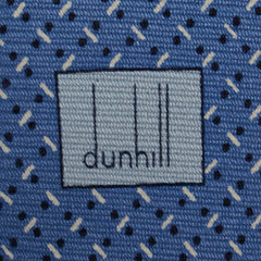 ダンヒル ネクタイ ライトブルー シルク メンズ Dunhill 【中古】