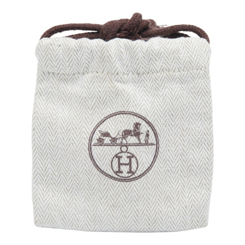 エルメス ベル すず 鈴 チャーム キーホルダー ツイリーリング シルバー メタル レディース HERMES 【中古】